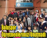 Boluspor Öğretmenlerimizi Unutmadı