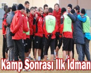 Kamp Sonrası İlk Antrenman