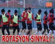 Boluspor da Rotasyon Sinyalleri