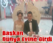 Başkan Dünya Evine Girdi