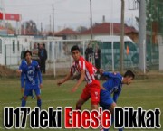 U17 deki Enes'e Dikkat