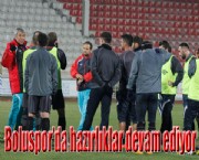 Boluspor'da hazırlıklar devam ediyor