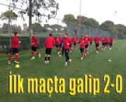 İlk maçta galip 2-0