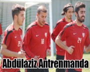 Abdülaziz Antrenmanda