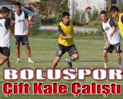 Boluspor Çift Kale Çalıştı