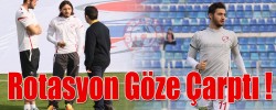 Boluspor'da Rotasyon Göze Çarptı !
