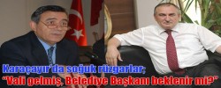 Karaçayır’da soğuk rüzgarlar; “Vali gelmiş, Belediye Başkanı beklenir mi?”