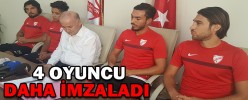Boluspor'dan 4 İmza Daha