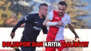 BOLUSPOR’DAN KRİTİK GALİBİYET