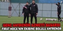 FIRAT HOCA’NIN EKİBİNE BOLULU ANTRENÖR