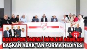 BOLUSPOR ÖNEMLİ İSİMLERİ AĞIRLADI