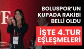 Boluspor’un kupada rakibi belli oldu işte 4.tur eşleşmeleri