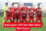 Boluspor U15’ten Net Skor, Net Oyun